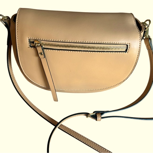 KC Jagger Women's Sylvie Saddle Bag in Camel - Picture 2 of 15